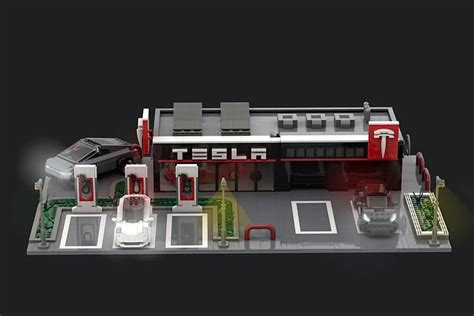 This Proposed LEGO Ideas Tesla Center Has All The Works Of A Tesla Center