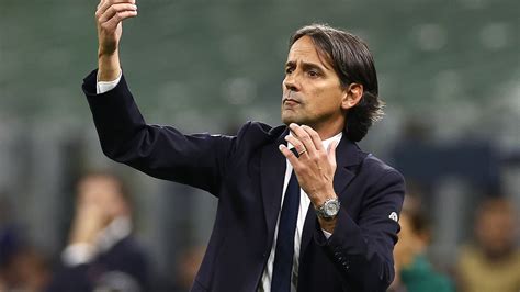 Inter Milan Manager Wearing A Simone Inzaghi Wearing A Rolex Yacht-Master