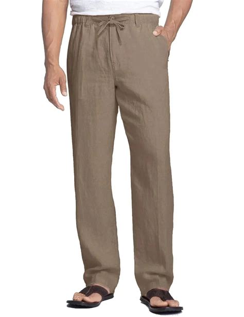 Soft & Breathable Casual Cotton Trousers - Elastic Waist, US Only – COOFANDY