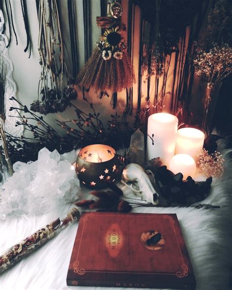 wicca, altar and mabon - image #8882755 on Favim.com