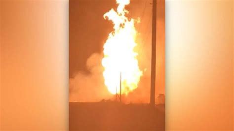 Gas Leak Causes Pipeline To Explode