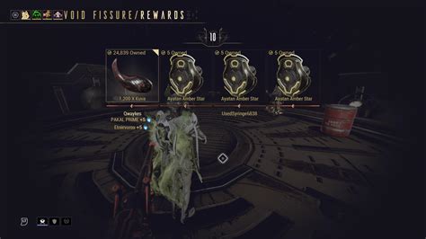 I hate opening relics (we had all rad req III) : Warframe