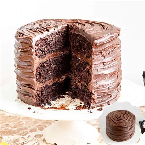 Death By Chocolate Cake with Swiss Meringue and Ganache - Veena Azmanov