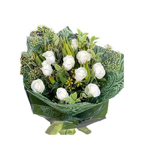 White Rose Bouquet