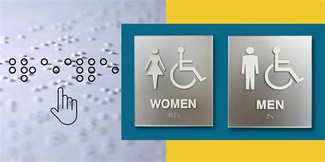 ADA Compliant Braille Signs - A & I Reprographics