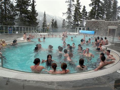 36 Banff Upper Hot Springs in Winter