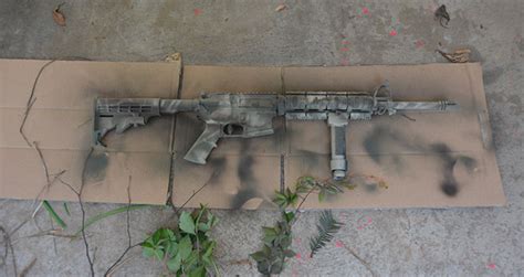 How to Camo Paint Your AR15 - Ask a Prepper