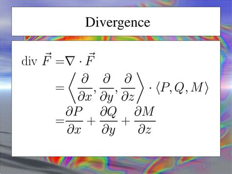 PPT - Divergence, Curl, and Laplacian PowerPoint Presentation, free ...