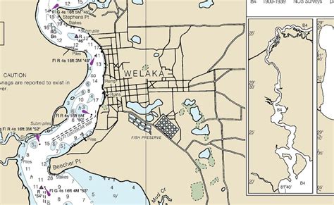 2013 Map of St Johns River & Lake George Florida - Etsy