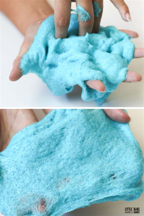 Easy Cloud Slime Recipe - Little Bins for Little Hands