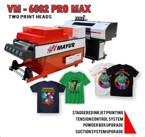 Garments Digital Printing Direct To Film Printer 6002, Model Name ...