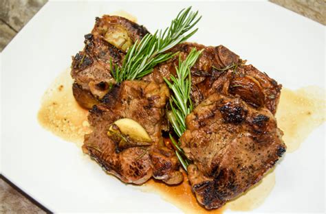 Garlic Rosemary Lamb Chops