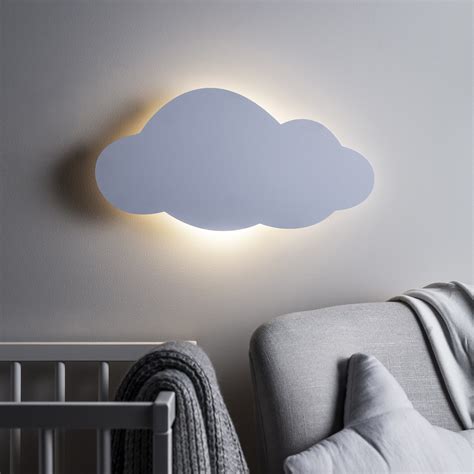 Cloud Silhouette Battery Night Light | Lights4fun.co.uk