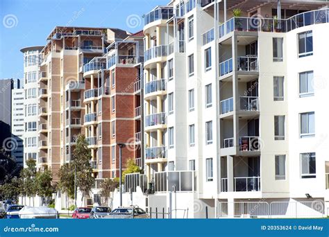 A row of apartments stock photo. Image of projects, real - 20353624