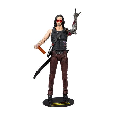 McFarlane Toys Cyberpunk 2077 Deluxe 7" Figure - Johnny Silverhand - Walmart.com