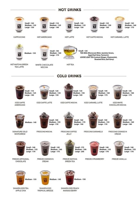 Bo’s Coffee Menu & Updated Prices in Philippines 2023