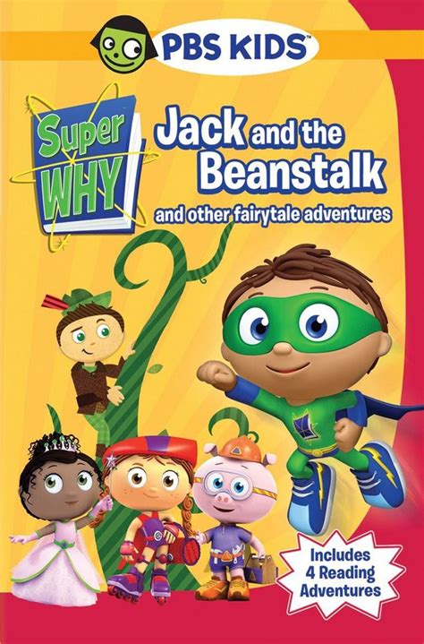 Super Why!: Jack and the Beanstalk and Other Story Book Adventures [DVD ...