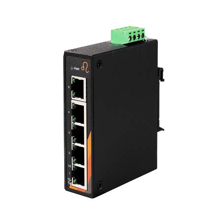 5-Port Industrial Unmanaged Ethernet Switch | 5ETH | Axis India