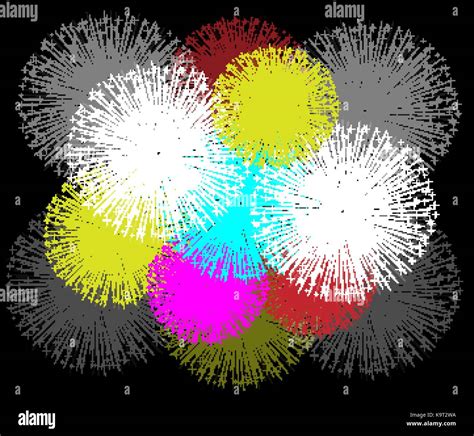 fireworks background for happy new year Stock Vector Image & Art - Alamy