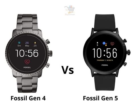 Fossil Gen 4 vs Gen 5 - See the Differences & Get the Best One!