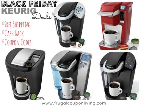 Keurig Black Friday Sale from $69.99 - Cash Back and Coupon Code