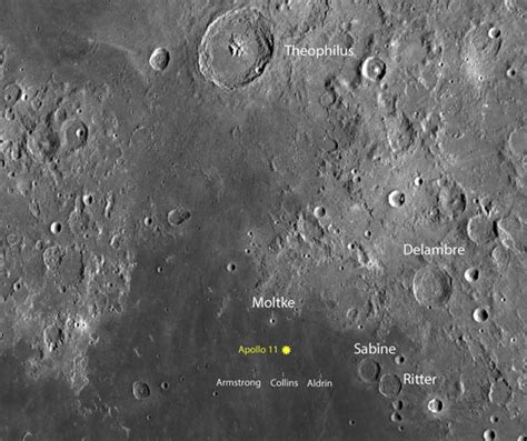 Apollo 11 Moon Landing Maps
