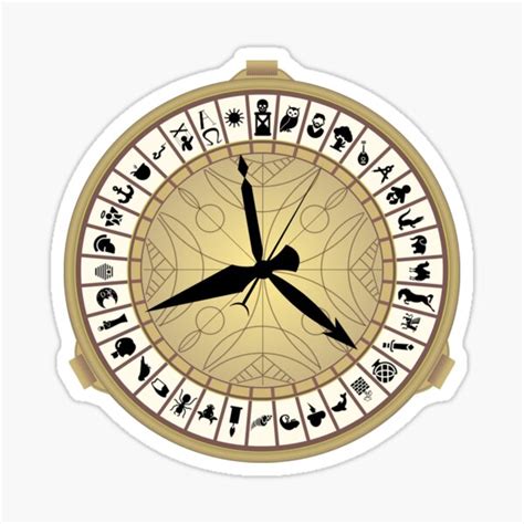 "Lyra's Alethiometer" Sticker for Sale by AURR | Redbubble