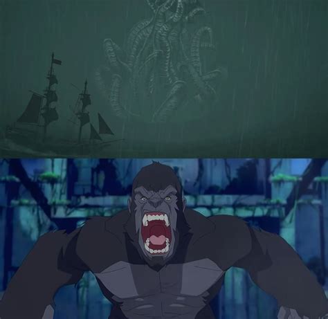 Kong vs Kraken (POTC) by MnstrFrc on DeviantArt