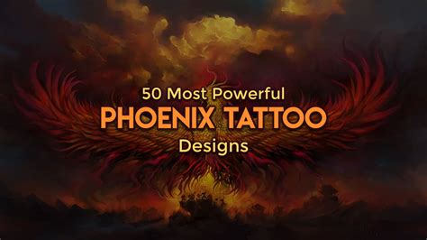 50 Most Powerful Phoenix Tattoo Designs of 2021 (+ Symbolism & Mythology)