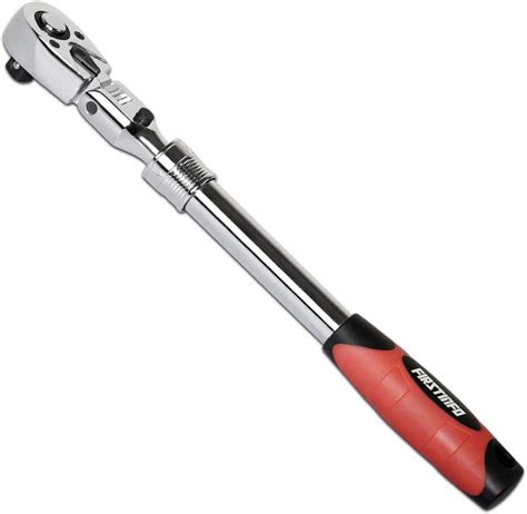 FIRSTINFO Heavy Duty High Torque 1/2-Inch Drive Locking inc Flexible Extendable Ratchet Wrench ...