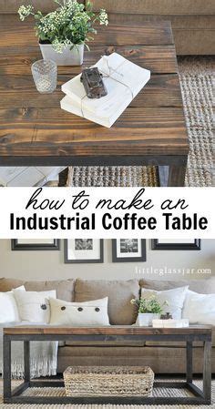 DIY Industrial Coffee Table | Coffee table, Industrial coffee table, Diy coffee table