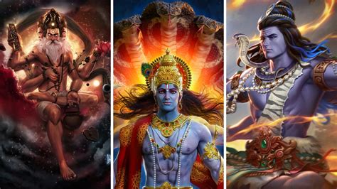 3 Hindu gods | Trimurti | Brahma | Vishnu | Mahesh | Explained