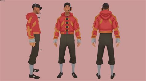 ArtStation - Scout Cosmetic Concept (WIP)