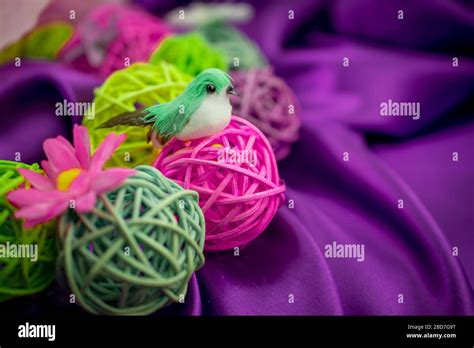 Purple and wicker hi-res stock photography and images - Alamy