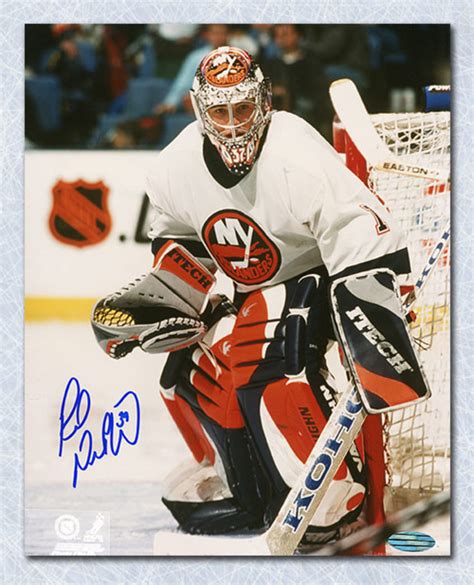 Rick DiPietro New York Islanders Autographed Goalie 8x10 Photo *Steiner COA* - NHL Auctions