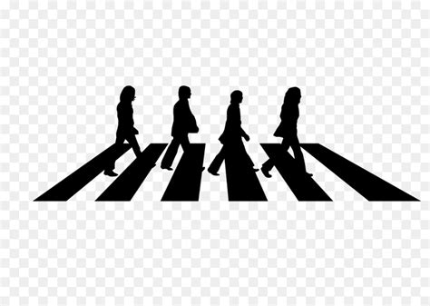 Free Beatles Abbey Road Silhouette, Download Free Beatles Abbey Road ...