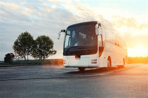 Premium Photo | Bus parked on the road