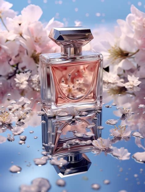 Premium AI Image | perfume with jasmine flowers