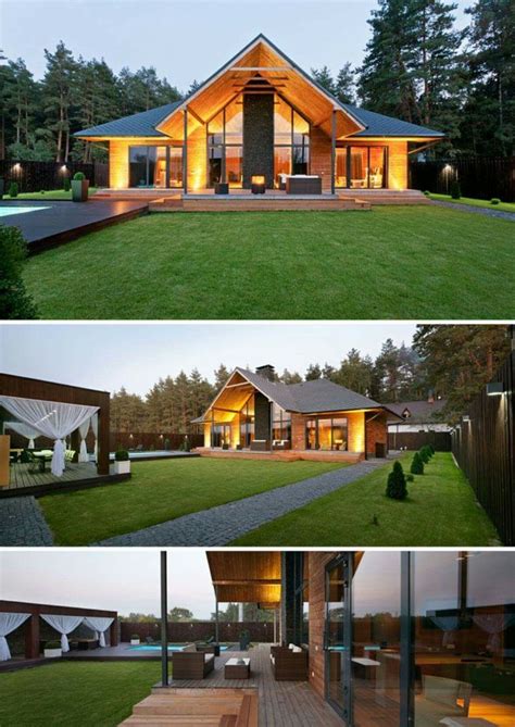 Pin on Home & Shipping Container Designs | Cottage house exterior, House exterior, Chalet design