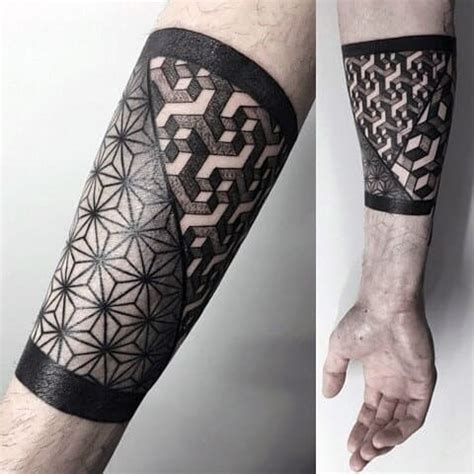 100 Pattern Tattoos For Men - Symmetrical Design Ideas