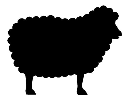 Download High Quality lamb clipart silhouette Transparent PNG Images ...