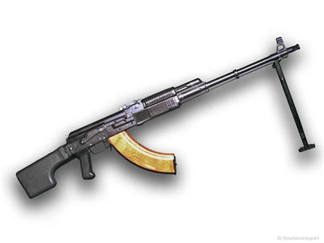 5.45 mm Kalashnikov modernized light machine gun RPK-74M | Catalog ...