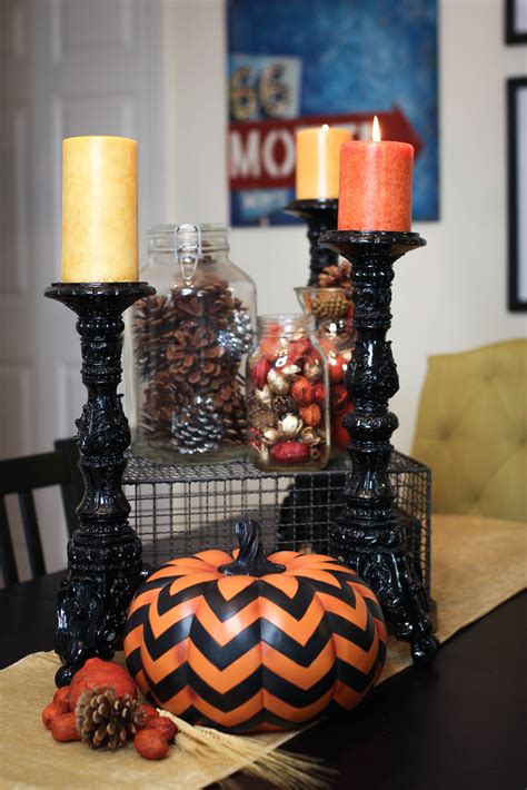 How to Transition Halloween Decorations to Thanksgiving - living after ...