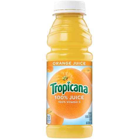 Tropicana Orange Juice 15.2 fl. oz. Bottle | La Comprita