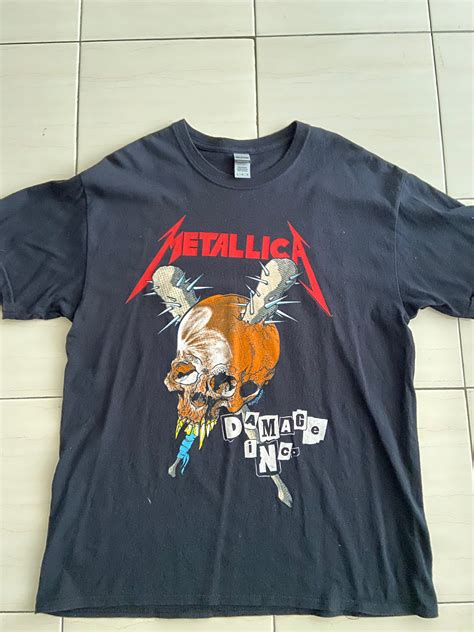 Metallica Official Merchandise, Men's Fashion, Tops & Sets, Tshirts ...