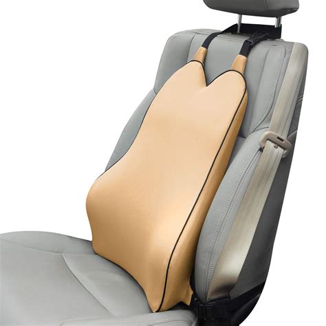 Dreamer Car Auto Seat Lumbar Support with 2 Straps Designed for Car Seat,High Density Memory ...
