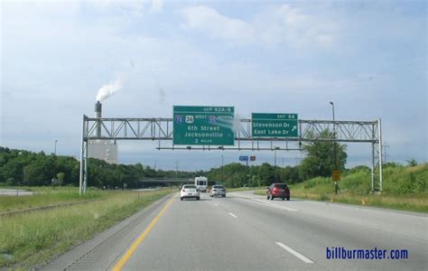 SB I-55; WB I-72/U.S. Rt. 36 two miles from the 6th Street Interchange. (June, 2010)