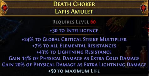 Stat Stick Amulet : r/pathofexile