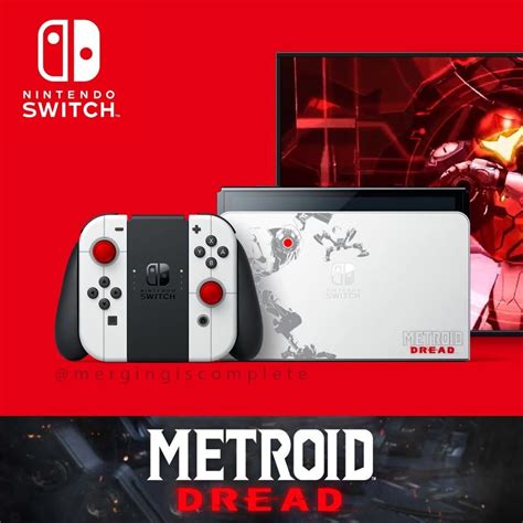 My take on a Switch OLED Metroid Dread Special Edition : NintendoSwitch