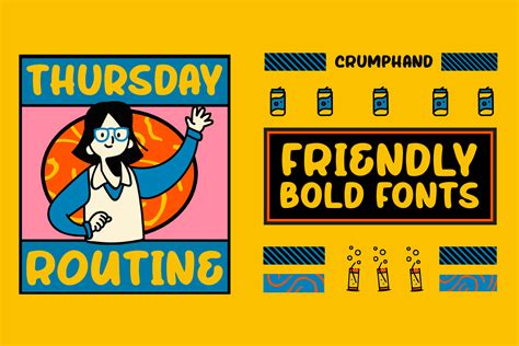 Thursday Routine - Bold Fonts – Free Display Fonts, Fonts | pixelify.net